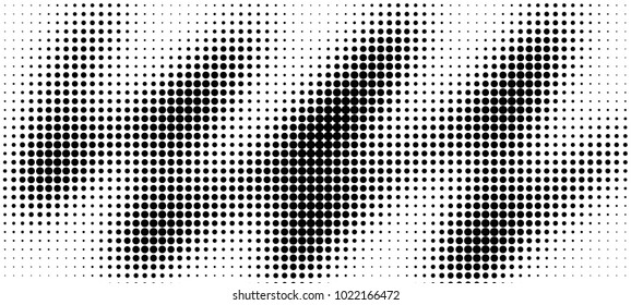 Abstract halftone dotted grunge pattern texture. Retro comic pop background. Vector modern grunge background for posters, sites, business cards, postcards, interior and cover design.