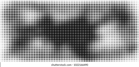 Abstract halftone dotted grunge pattern texture. Retro comic pop background. Vector modern grunge background for posters, sites, business cards, postcards, interior and cover design.