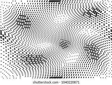 Abstract halftone dotted grunge pattern texture. Retro comic pop background. Vector modern grunge background for posters, sites, business cards, postcards, interior and cover design.