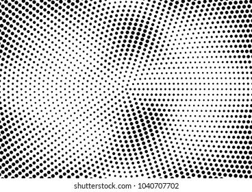 Abstract halftone dotted grunge pattern texture. Retro comic pop background. Vector modern grunge background for posters, sites, business cards, postcards, interior and cover design.