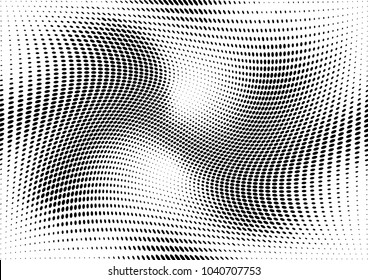 Abstract halftone dotted grunge pattern texture. Retro comic pop background. Vector modern grunge background for posters, sites, business cards, postcards, interior and cover design.