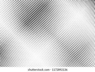 Abstract halftone dotted grunge pattern texture. Vector modern grunge background for posters, sites, business cards, postcards, interior design.