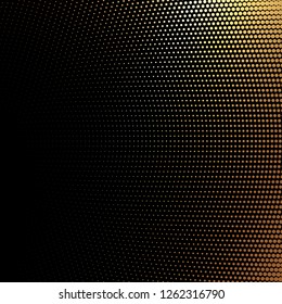 Abstract halftone dotted grunge pattern texture. Vector modern luxury background for posters, sites, business cards, postcards, interior design.