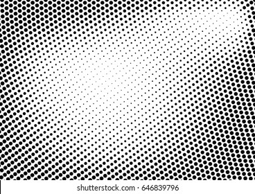 Abstract halftone dotted grunge pattern texture. Vector modern grunge background for posters, sites, business cards, postcards, interior design.