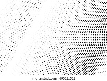 Abstract halftone dotted grunge pattern texture. Vector modern grunge background for posters, sites, business cards, postcards, interior design.