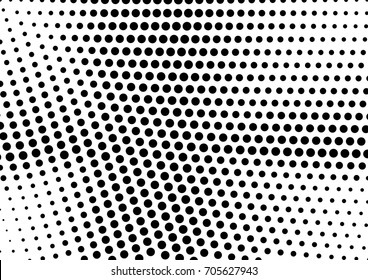 Abstract halftone dotted grunge pattern texture. Retro comic pop background. Vector modern grunge background for posters, sites, business cards, postcards, interior design.