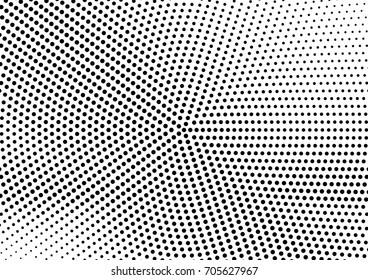 Abstract halftone dotted grunge pattern texture. Retro comic pop background. Vector modern grunge background for posters, sites, business cards, postcards, interior design.