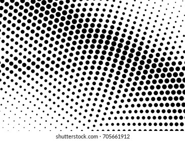 Abstract halftone dotted grunge pattern texture. Retro comic pop background. Vector modern grunge background for posters, sites, business cards, postcards, interior design.