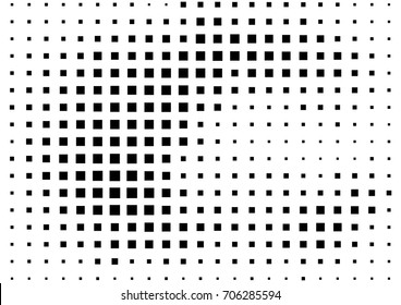 Abstract halftone dotted grunge pattern texture. Retro comic pop background. Vector modern grunge background for posters, sites, business cards, postcards, interior design.