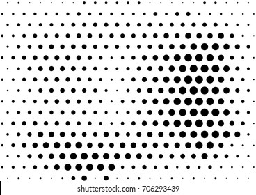 Abstract halftone dotted grunge pattern texture. Retro comic pop background. Vector modern grunge background for posters, sites, business cards, postcards, interior design.