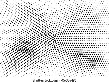 Abstract halftone dotted grunge pattern texture. Retro comic pop background. Vector modern grunge background for posters, sites, business cards, postcards, interior and cover design.
