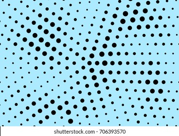 Abstract halftone dotted grunge pattern texture. Retro comic pop background. Vector modern grunge background for posters, sites, business cards, postcards, interior design.