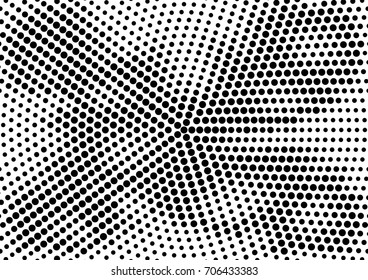 Abstract halftone dotted grunge pattern texture. Retro comic pop background. Vector modern grunge background for posters, sites, business cards, postcards, interior design.
