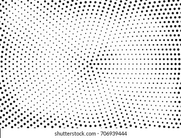 Abstract halftone dotted grunge pattern texture. Retro comic pop background. Vector modern grunge background for posters, sites, business cards, postcards, interior and cover design.