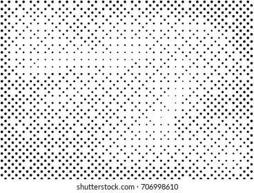 Abstract halftone dotted grunge pattern texture. Retro comic pop background. Vector modern grunge background for posters, sites, business cards, postcards, interior and cover design.