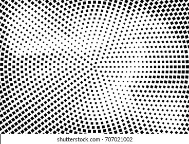Abstract halftone dotted grunge pattern texture. Retro comic pop background. Vector modern grunge background for posters, sites, business cards, postcards, interior and cover design.