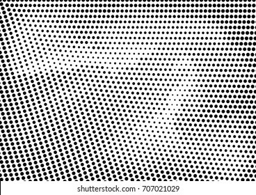 Abstract halftone dotted grunge pattern texture. Retro comic pop background. Vector modern grunge background for posters, sites, business cards, postcards, interior and cover design.