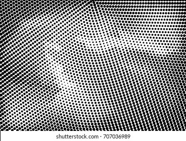 Abstract halftone dotted grunge pattern texture. Retro comic pop background. Vector modern grunge background for posters, sites, business cards, postcards, interior and cover design.