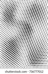 Abstract halftone dotted grunge pattern texture. Vector modern grunge background for posters, sites, business cards, postcards, interior design.