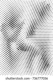 Abstract halftone dotted grunge pattern texture. Vector modern grunge background for posters, sites, business cards, postcards, interior design.