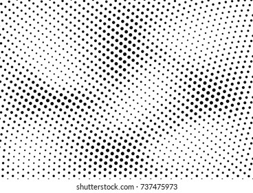 Abstract halftone dotted grunge pattern texture. Vector modern grunge halftone background for posters, sites, business cards, postcards, interior design.