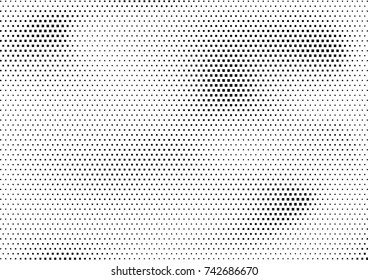 Abstract halftone dotted grunge pattern texture. Vector modern grunge background for posters, sites, business cards, postcards, interior design.