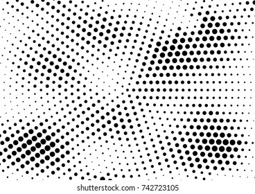 Abstract halftone dotted grunge pattern texture. Vector modern grunge background for posters, sites, business cards, postcards, interior design.
