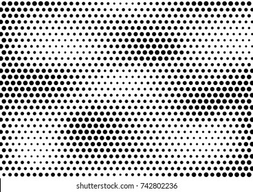 Abstract halftone dotted grunge pattern texture. Vector modern grunge background for posters, sites, business cards, postcards, interior design.