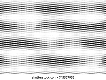 Abstract halftone dotted grunge pattern texture. Retro comic pop background. Vector modern grunge background for posters, sites, business cards, postcards, interior and cover design.