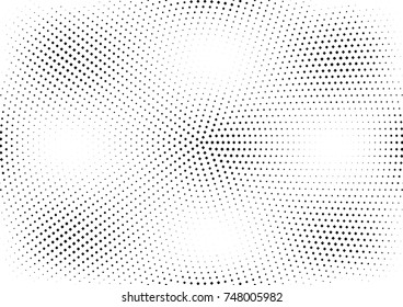 Abstract halftone dotted grunge pattern texture. Retro comic pop background. Vector modern grunge background for posters, sites, business cards, postcards, interior and cover design.