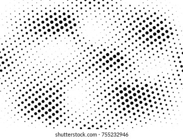 Abstract halftone dotted grunge pattern texture. Retro comic pop background. Vector modern grunge background for posters, sites, business cards, postcards, interior and cover design.