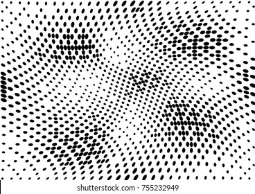 Abstract halftone dotted grunge pattern texture. Retro comic pop background. Vector modern grunge background for posters, sites, business cards, postcards, interior and cover design.