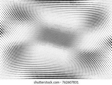 Abstract halftone dotted grunge pattern texture. Retro comic pop background. Vector modern grunge background for posters, sites, business cards, postcards, interior and cover design.