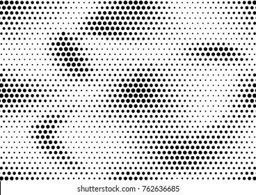 Abstract halftone dotted grunge pattern texture. Retro comic pop background. Vector modern grunge background for posters, sites, business cards, postcards, interior and cover design.