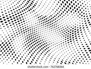 Abstract halftone dotted grunge pattern texture. Retro comic pop background. Vector modern grunge background for posters, sites, business cards, postcards, interior and cover design.