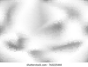 Abstract halftone dotted grunge pattern texture. Retro comic pop background. Vector modern grunge background for posters, sites, business cards, postcards, interior and cover design.
