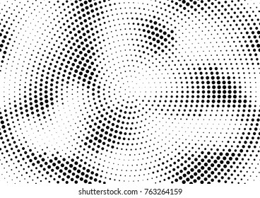 Abstract halftone dotted grunge pattern texture. Retro comic pop background. Vector modern grunge background for posters, sites, business cards, postcards, interior and cover design.