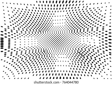 Abstract halftone dotted grunge pattern texture. Retro comic pop background. Vector modern grunge background for posters, sites, business cards, postcards, interior and cover design.