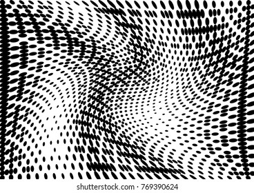 Abstract halftone dotted grunge pattern texture. Retro comic pop background. Vector modern grunge background for posters, sites, business cards, postcards, interior and cover design.