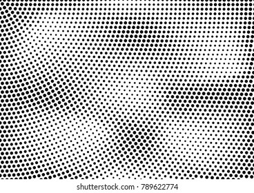 Abstract halftone dotted grunge pattern texture. Retro comic pop background. Vector modern grunge background for posters, sites, business cards, postcards, interior and cover design.