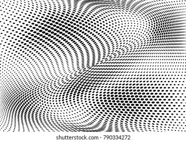 Abstract halftone dotted grunge pattern texture. Retro comic pop background. Vector modern grunge background for posters, sites, business cards, postcards, interior and cover design.