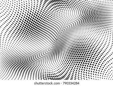 Abstract halftone dotted grunge pattern texture. Retro comic pop background. Vector modern grunge background for posters, sites, business cards, postcards, interior and cover design.