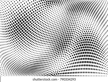 Abstract halftone dotted grunge pattern texture. Retro comic pop background. Vector modern grunge background for posters, sites, business cards, postcards, interior and cover design.