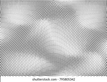 Abstract halftone dotted grunge pattern texture. Retro comic pop background. Vector modern grunge background for posters, sites, business cards, postcards, interior and cover design.