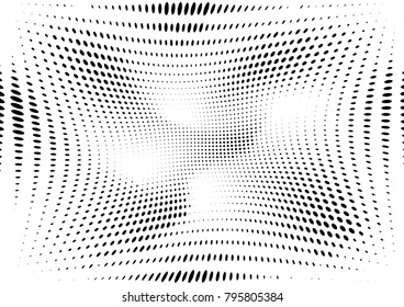 Abstract halftone dotted grunge pattern texture. Retro comic pop background. Vector modern grunge background for posters, sites, business cards, postcards, interior and cover design.