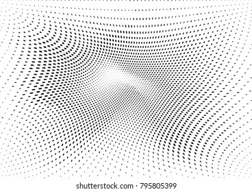 Abstract halftone dotted grunge pattern texture. Retro comic pop background. Vector modern grunge background for posters, sites, business cards, postcards, interior and cover design.