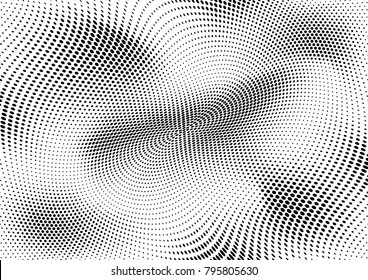 Abstract halftone dotted grunge pattern texture. Retro comic pop background. Vector modern grunge background for posters, sites, business cards, postcards, interior and cover design.