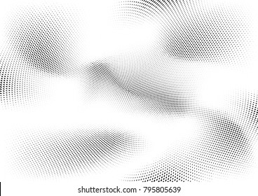 Abstract halftone dotted grunge pattern texture. Retro comic pop background. Vector modern grunge background for posters, sites, business cards, postcards, interior and cover design.