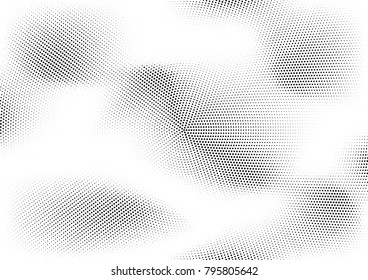 Abstract halftone dotted grunge pattern texture. Retro comic pop background. Vector modern grunge background for posters, sites, business cards, postcards, interior and cover design.