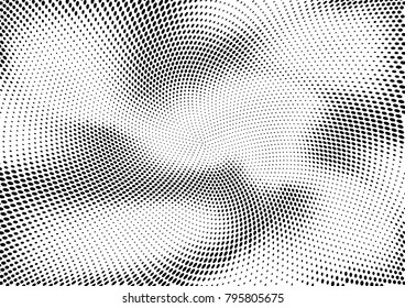 Abstract halftone dotted grunge pattern texture. Retro comic pop background. Vector modern grunge background for posters, sites, business cards, postcards, interior and cover design.